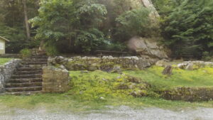 Picnic Area on Stone Mountain on the way to Flag Rock.  The Photograph was taken by Joanna Adams Sergent