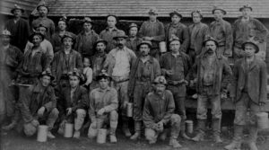 West Virginia Coal Miners from the 1900s, Photographer and Location unknown at this time