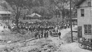 The march toward Mingo County