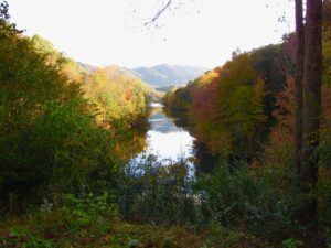 A long view of Fishpond lake from up on the hillside.   The photo was taken by Gary Wright.   We thank you for sharing these with us, Gary.
