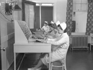 Jenkins Hospital, 1940 Annual Report, interior view
From the Consolidation Coal Company collection, National Museum of American History.