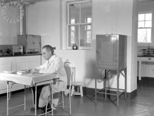 Jenkins Hospital, 1940 Annual Report, interior view
From the Consolidation Coal Company collection, National Museum of American History.