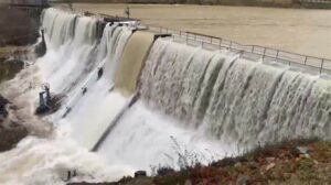 Elkhorn Dam in Jenkins, Kentucky.  February 6, 2020.   Photograph: WYMT