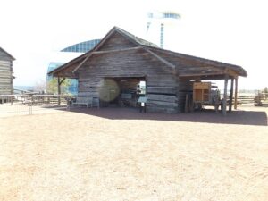 Photographs of the Bumpass Livestock Barn and Corn Crib were taken by Joanna Adams Sergent on March 20, 2022, Discovery Park of America, Heritage Park, Union City, Tennessee.