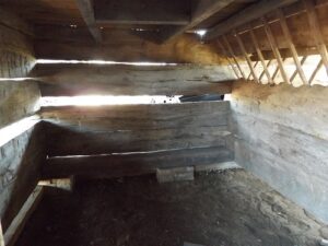 Photographs of the Bumpass Livestock Barn and Corn Crib were taken by Joanna Adams Sergent on March 20, 2022, Discovery Park of America, Heritage Park, Union City, Tennessee.