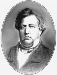 Humphrey Marshall as a young man.  The photographer is unknown.  