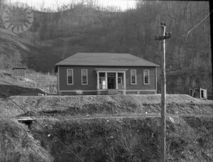 SI Neg. CCC-1768. Date: 1919. #207 Colored School Bldg. #207 Colored School Building From the Consolidation Coal Company collection, National Museum of American History. Credit: unknown (Smithsonian Institution)