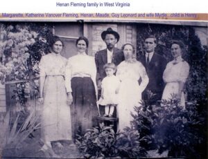 Henan Fleming and his family in West Virginia.   Donated by Nancy Wright Russell