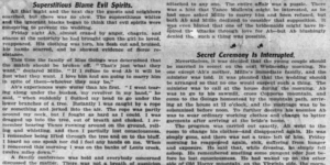 The story as it is found in the Chicago Tribune June 11, 1905 and the Omaha Daily Bee June 11, 1905
