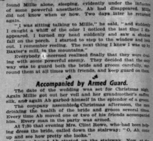 The story as it is found in the Chicago Tribune June 11, 1905 and the Omaha Daily Bee June 11, 1905