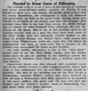 The story as it is found in the Chicago Tribune June 11, 1905 and the Omaha Daily Bee June 11, 1905