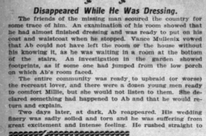 The story as it is found in the Chicago Tribune June 11, 1905 and the Omaha Daily Bee June 11, 1905