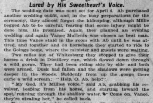The story as it is found in the Chicago Tribune June 11, 1905 and the Omaha Daily Bee June 11, 1905
