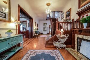 Inside Rotherwood Mansion