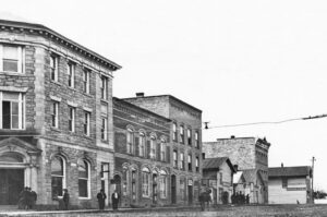 Fayetteville, West Virginia in the 1940s.