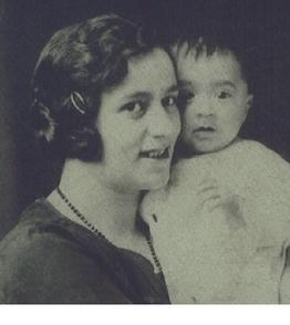 Jennie Sodder held John Sodder when he was a toddler.