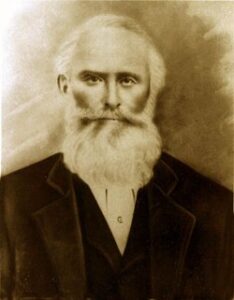 Reverend Frederick Augustus Ross.  The date, photographer, and location are unknown at this time.