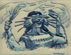 See Wampus Cat by Dave Tabler for source information below